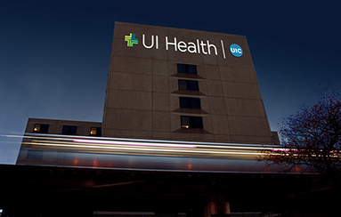 University of Illinois Hospital at 1740 W Taylor St 