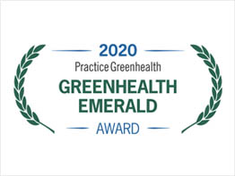 UI Health Receives Practice Greenhealth Emerald Award