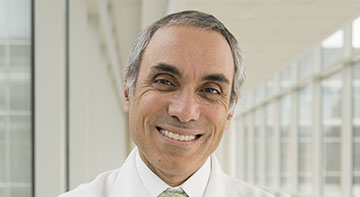 Headshot of Dr. Fady Charbel who is is the head of the Department of Neurosurgery at UI Health.