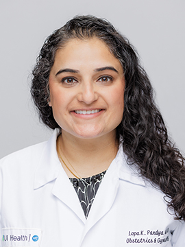 Lopa Pandya, Reconstructive Surgeon, Obstetrics & Gynecology 